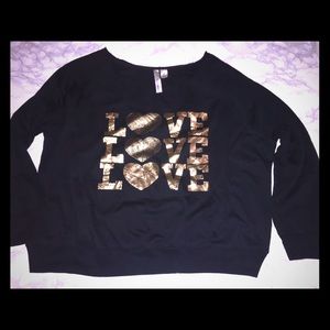 Love Sweat Shirt style Shirt size 3X